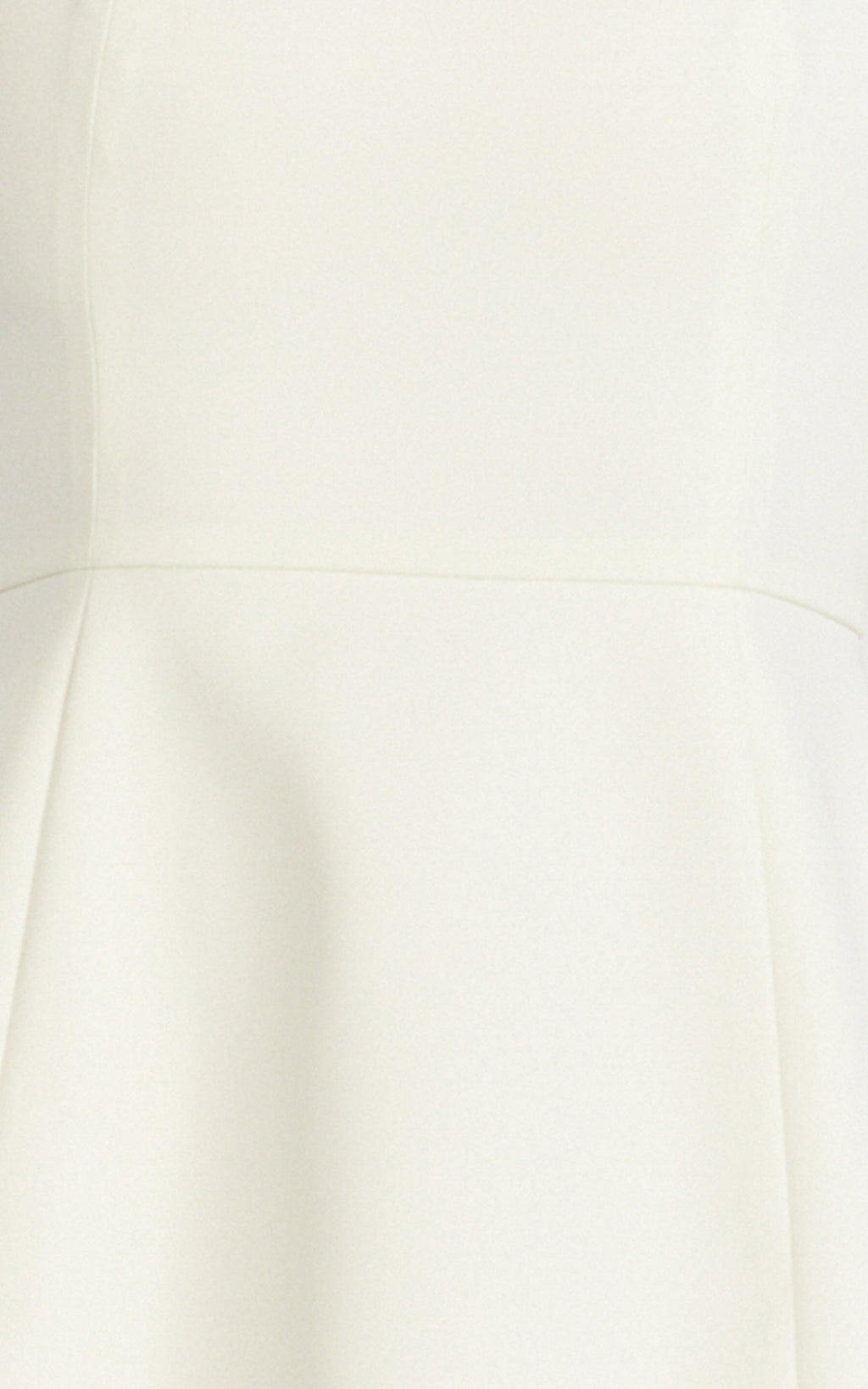 Zinnia Mini Dress - Square Neck Tulip Dress in White