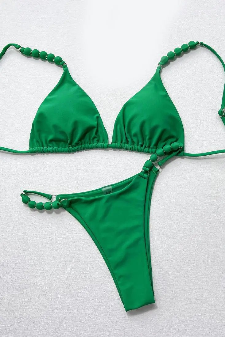 Sexy Green 2pc Cheeky Bikini